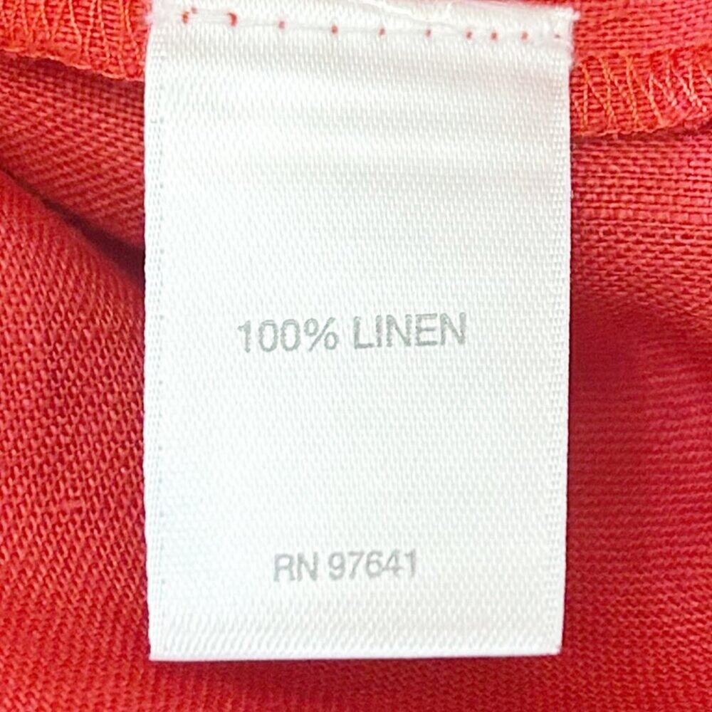 J JILL Love Linen Essential Shirt Size 2X - Picture 7 of 10